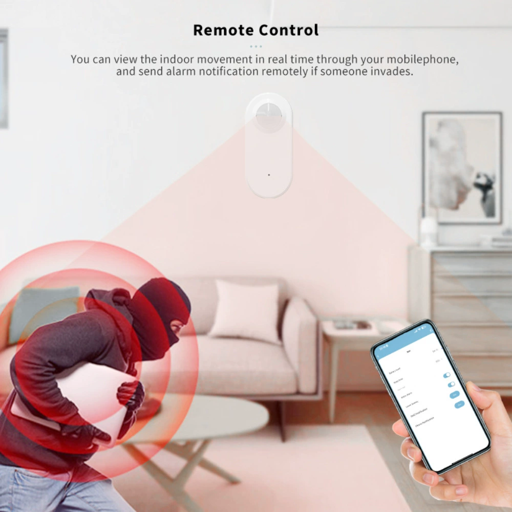 Датчик движения человека Tuya ZigBee/WiFi