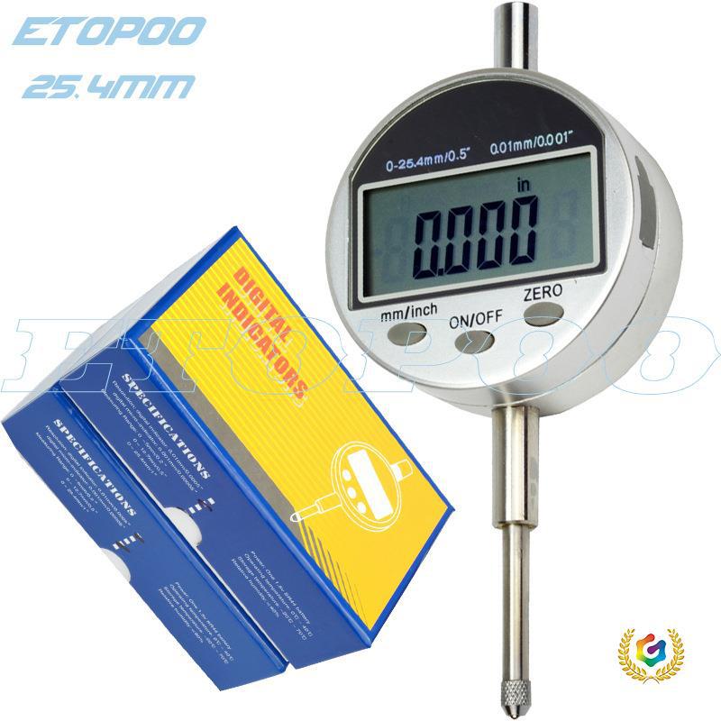 ✅ 数显百分表  电子千分表 0-12.7mm 精度0.001mm 送耳盖