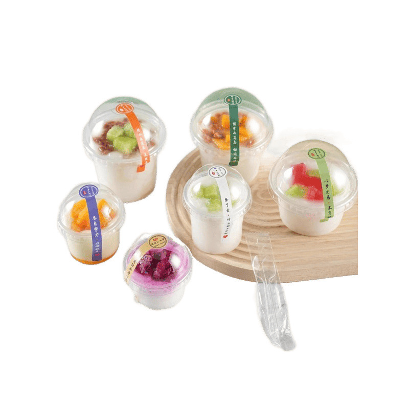 Xuehui Pudding Cup Disposable Double-Skin Milk Special Bowl Jelly…