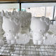 Factory direct stall painted toys hand-painted toys support selected plaster doll large white embryo wholesale