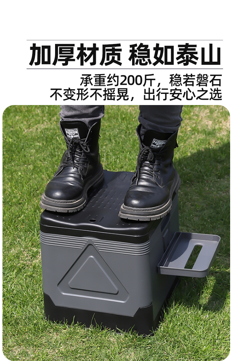 [in stock Wholesale] Outdoor Toilet Foldable Camping Toilet Portable Toilet Self-driving Emergency Toilet