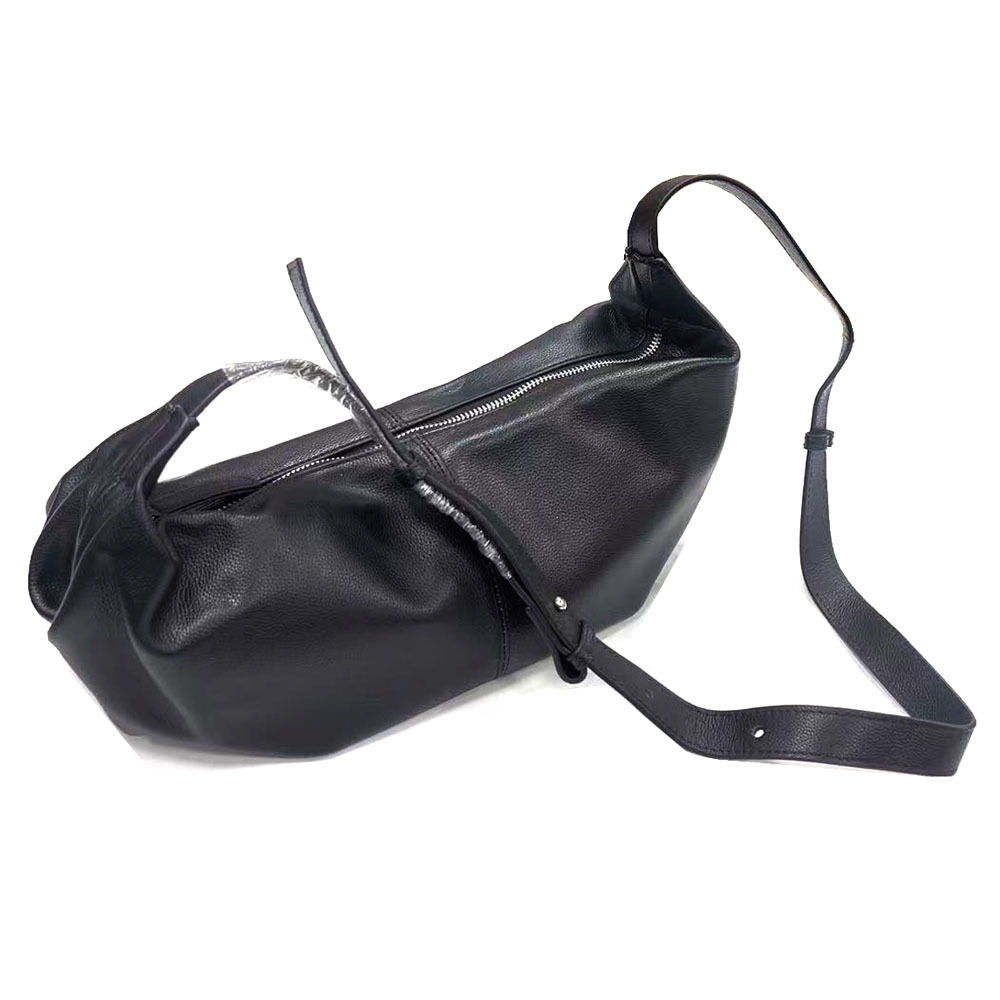 Ladies Leather Saddle Bag Shoulder Crossbody Commuter Handbag_voghion.com
