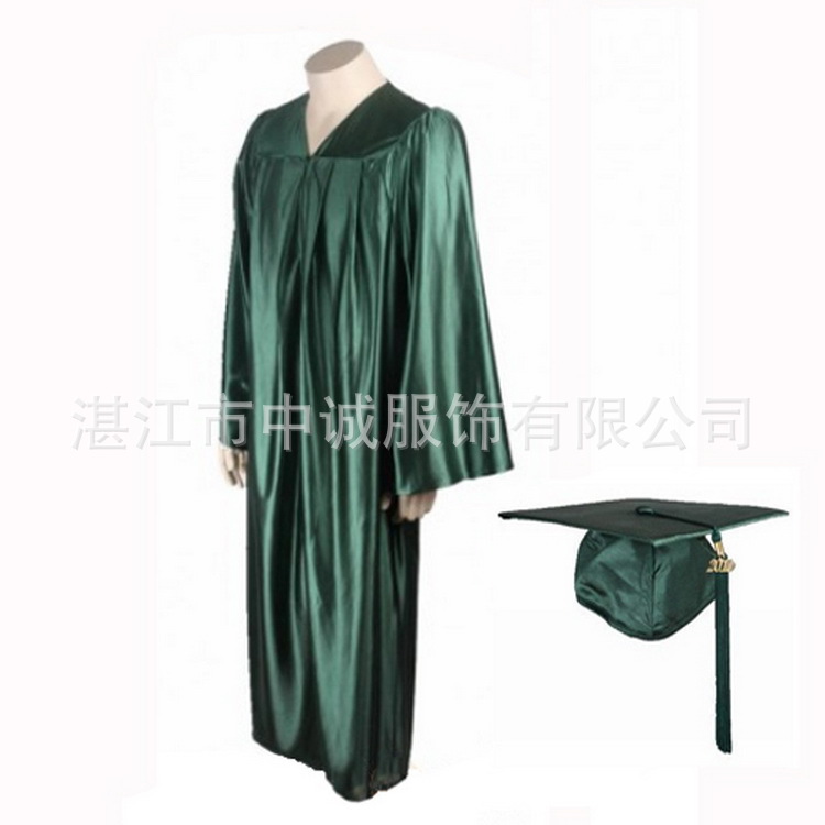 (2개) 2025 학사 세트 미국 졸업 세트 학사 모자 니트 원단 품질 의사의 세트 홍콩