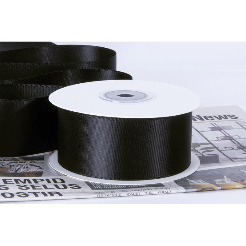 Accesorios de cinta gruesa cifrada al por mayor transfronteriza, cinta de poliéster de doble cara, caja de regalo, cinta de embalaje, lazo, cinta de recuerdo