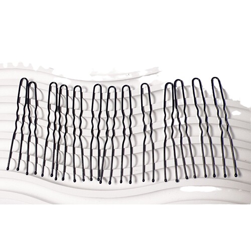 35 pieces U-shaped clip hair tool holder, black stainless steel, side parting hairdressing tool, factory stall supply