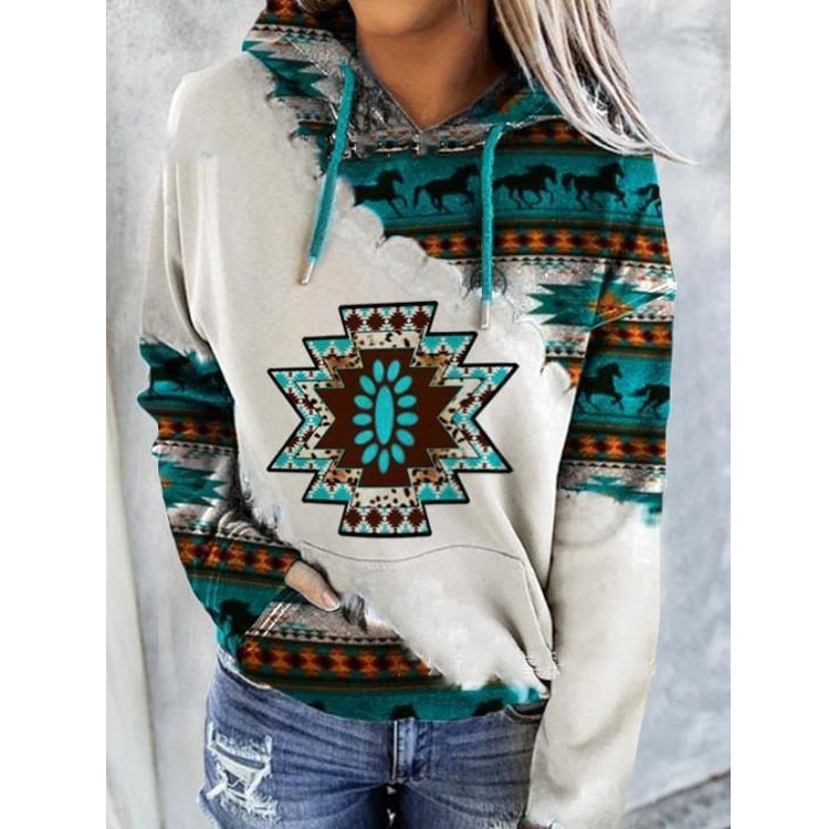 Women's Hoodie Long Sleeve Hoodies & Sweatshirts Fashion Printing display picture 1