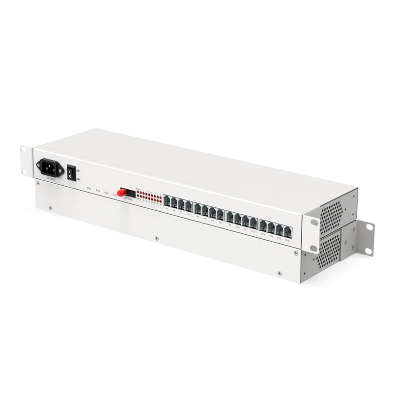 netLINK HTB-16P 16 PCM голосовой оптический терминал, интерфейс FC
