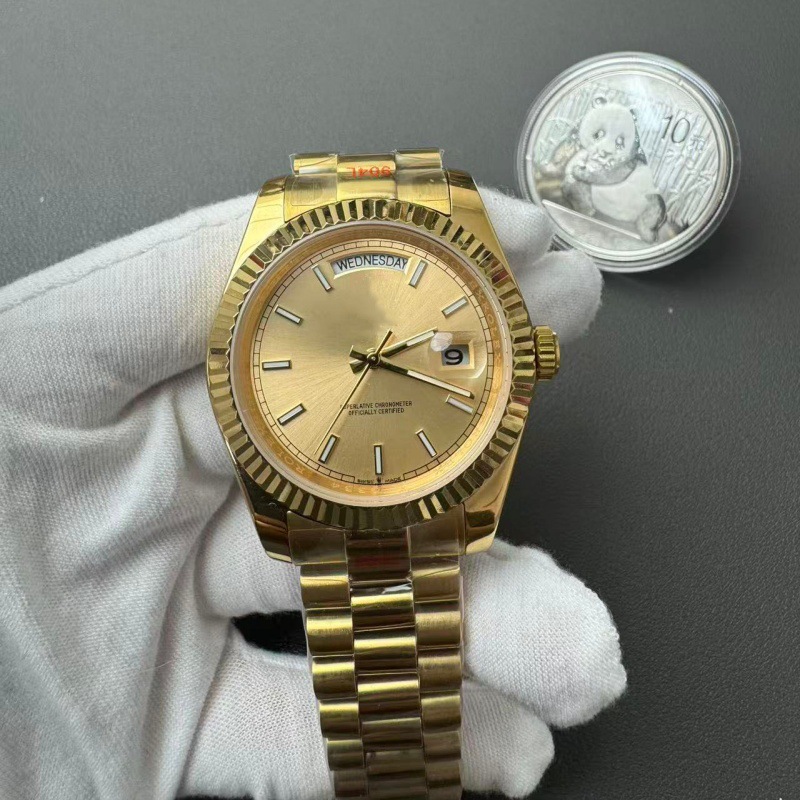 comercio exterior transfronterizo mano de obra fábrica directa al por mayor doble serie completa de reloj mecánico automático de negocios para hombres image 29