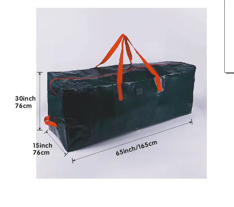 Ventas directas de fábrica de comercio electrónico transfronterizo 7.5FT9FT árbol de Navidad PE bolsa de almacenamiento bolsa de almacenamiento de Navidad en stock