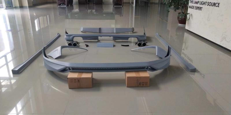 Suitable for Volkswagen Caravelle Multivan T6 T6.1 Abt Overseas R Version Wide Body Kit Front Lip Rear Lip Side Skirts