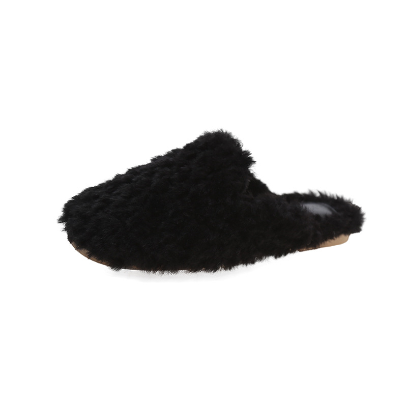 Lady Slides Sandals Travel Casual Synthetic Leather Waterproof Slippers_voghion.com