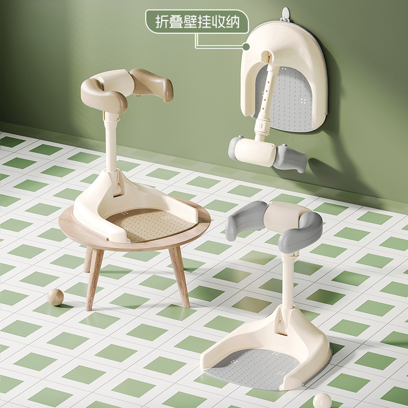 Mesa de baño de pie para bebés Marco de baño de artefacto de baño plegable ajustable para niños Marco de baño para niños antideslizante para el hogar