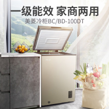 美.菱 BC/BD-100DT升小冰柜家用小型商用冷柜迷你卧式冷柜