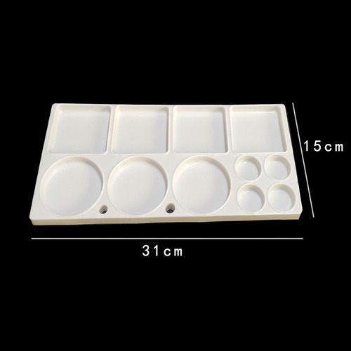 Multicolor Palette for Elementary School Students, Specialized for Chinese Painting, Watercolor, Gouache, Acrylic, Oil Painting Color Palette