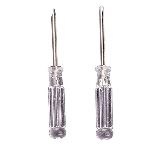 Factory wholesale cross-shaped miniature crystal screwdriver, suitable for various precision small scenes, flathead screwdriver