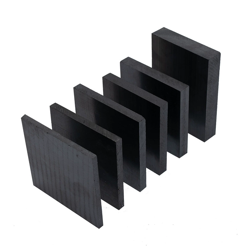 Черная пластина из полифениленсульфида, устойчивая к высоким температурам, армированная черным износостойким круглым стержнем GF40PPS с ЧПУ, обработка с нулевым вырезом