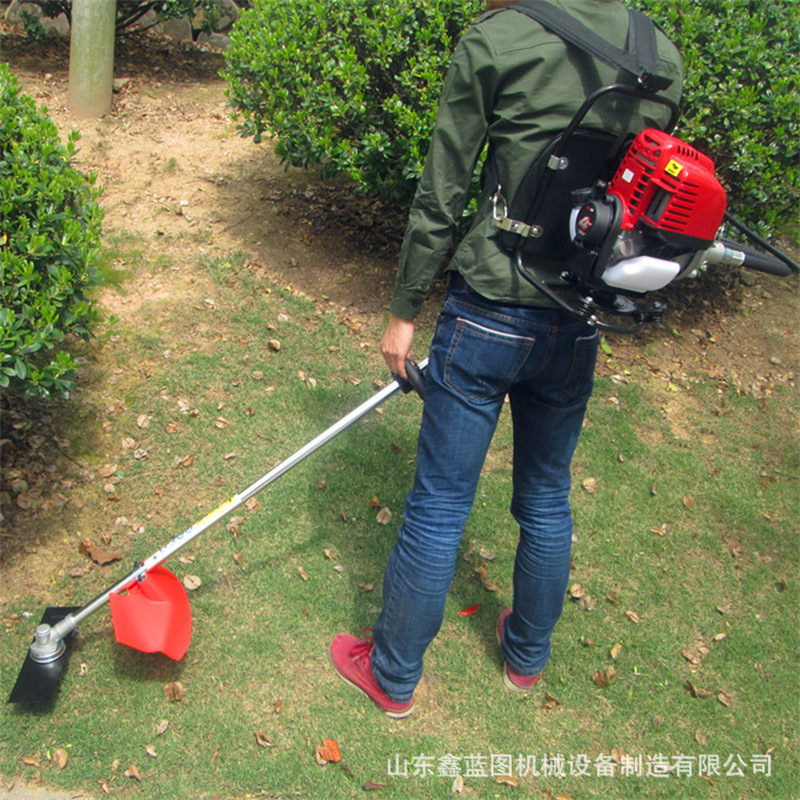 新升级本田汽油割草机割灌机苗圃花草修剪打草机菜园果园松土锄草