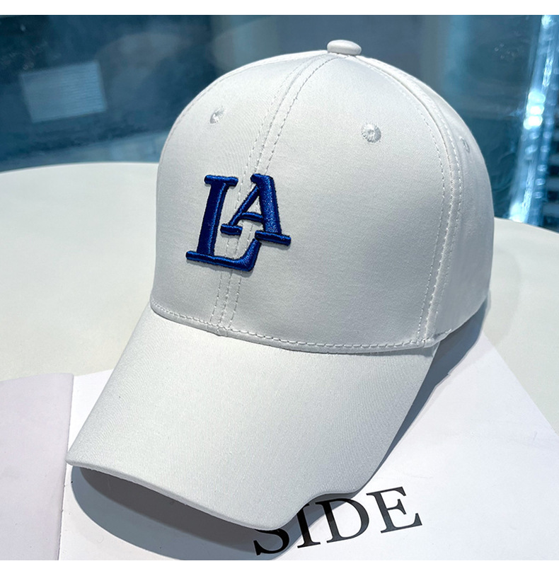 Bestickte Baseballcap Für Damen Und Herren Mit Wellenkrempe_voghion.com
