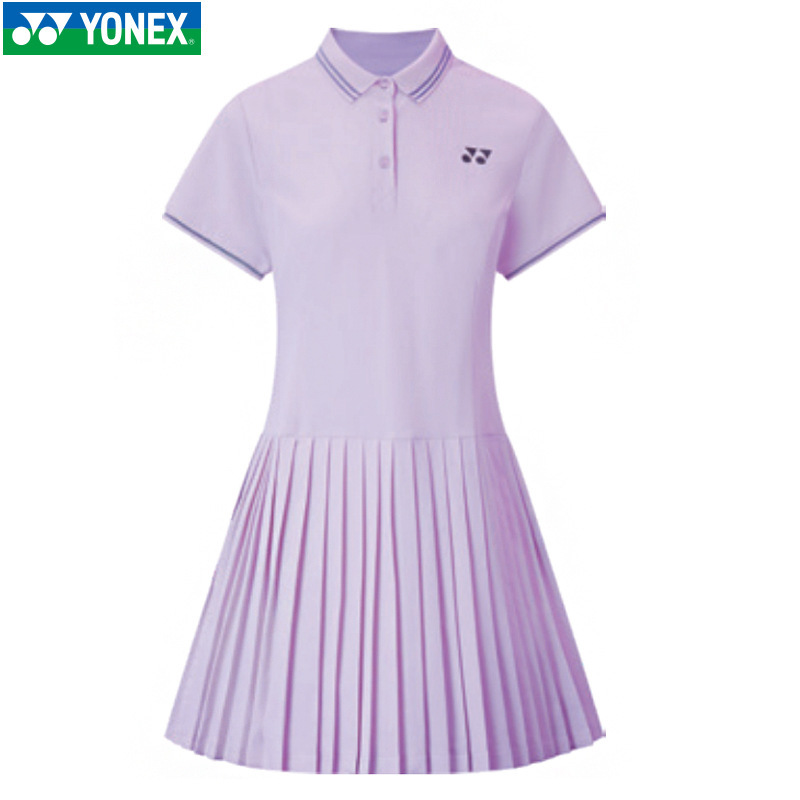 尤尼克斯羽毛球服yy女士连衣裙运动休闲时尚女款连衣裙2154125BCR|undefined