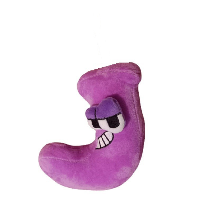 26 letras leyenda alfabeto Lore letra monstruo muñeca de peluche niños iluminación educación Juguetes