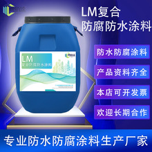 LM-复合防腐防水涂料 污水池化粪池高效防水防腐涂料厨房卫生间