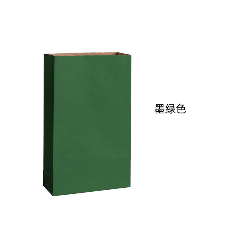 Bolsa de regalo de papel Kraft rojo vintage 150g engrosada regalo de mano bolsa de dulces de boda bolsa de regalo de vacaciones