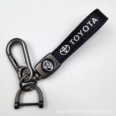 Hot-Selling Metal Keychain Car: Other Automotive Exterior Supplies - feng-tian-matt-gunmetal-lambskin-hanging-clock
