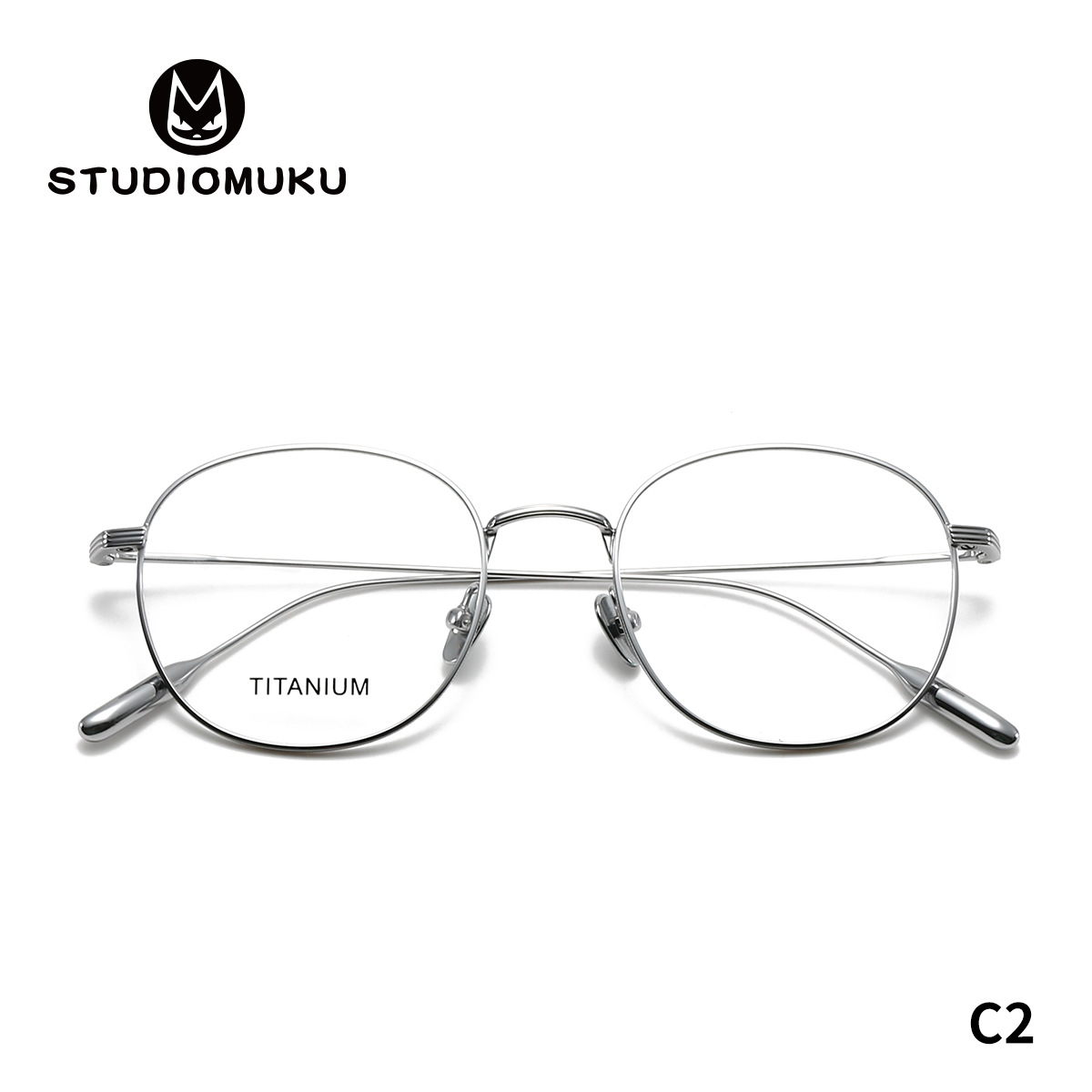 STUDIOMUKU gafas de madera fresca juventud nacional marco de gafas oval temperamento ultraligero marco de gafas versátil