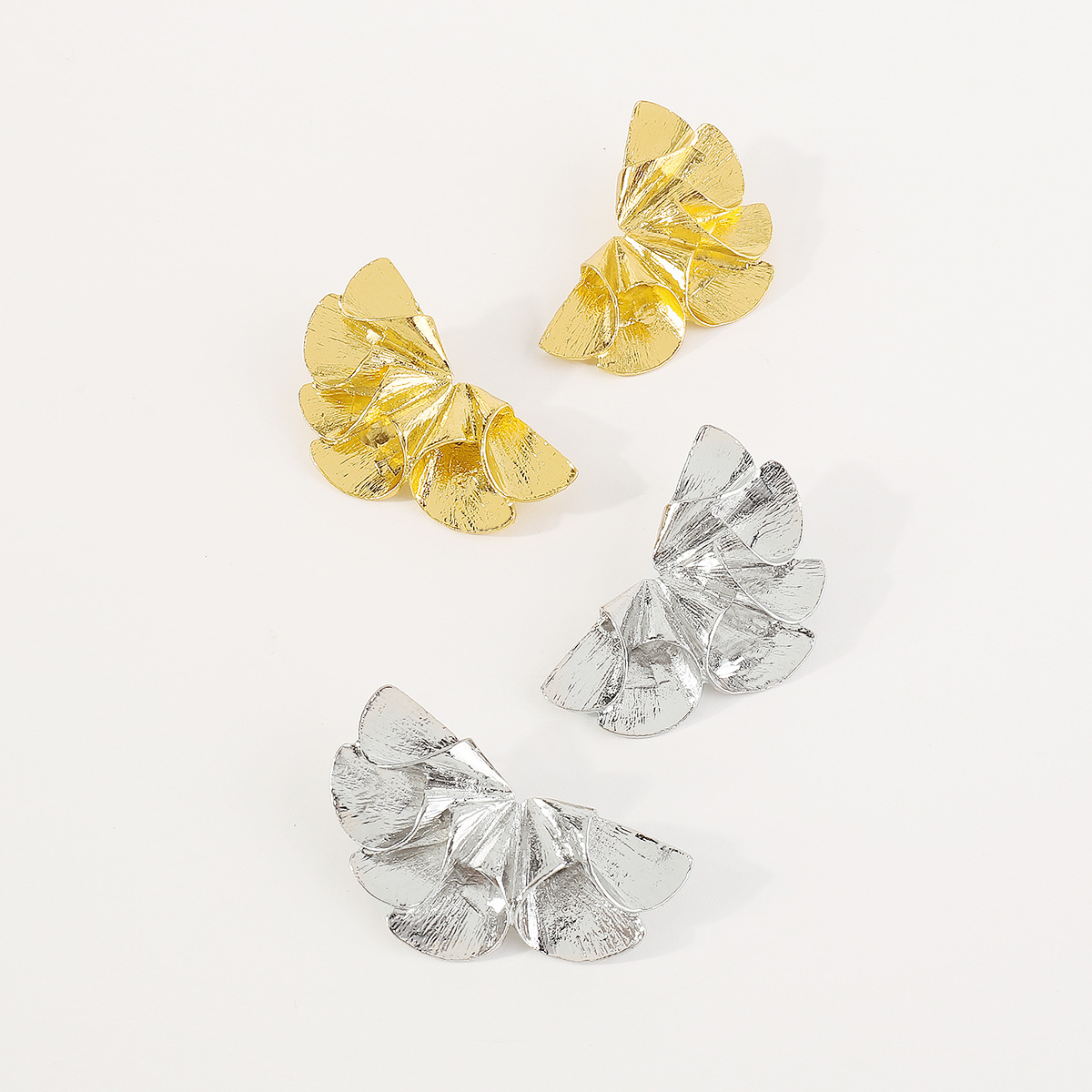 42g Weight 0.03µm Gold Plating Thickness Electroplated Gold Plating Process 201 Stainless Steel Ear Needle Material Golden Plated Plating Material Ear Studs Classification 1 Pair Quantity Holiday, Daily Occasion Alloy Material Geometric Pattern Women's Gender IG Style, Casual, Exaggerated Style Plating Craft 1 Pair IG Style Casual Exaggerated Geometric Alloy Ear Studs 17
