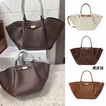 Demellier翅膀包新款高级感纽约包真皮大容量托特欧美手提公文包
