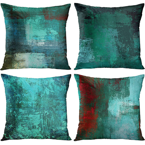 Amazon Cross-border light luxury solid color minimalist pillowcase living room sofa car home decoration cushion
