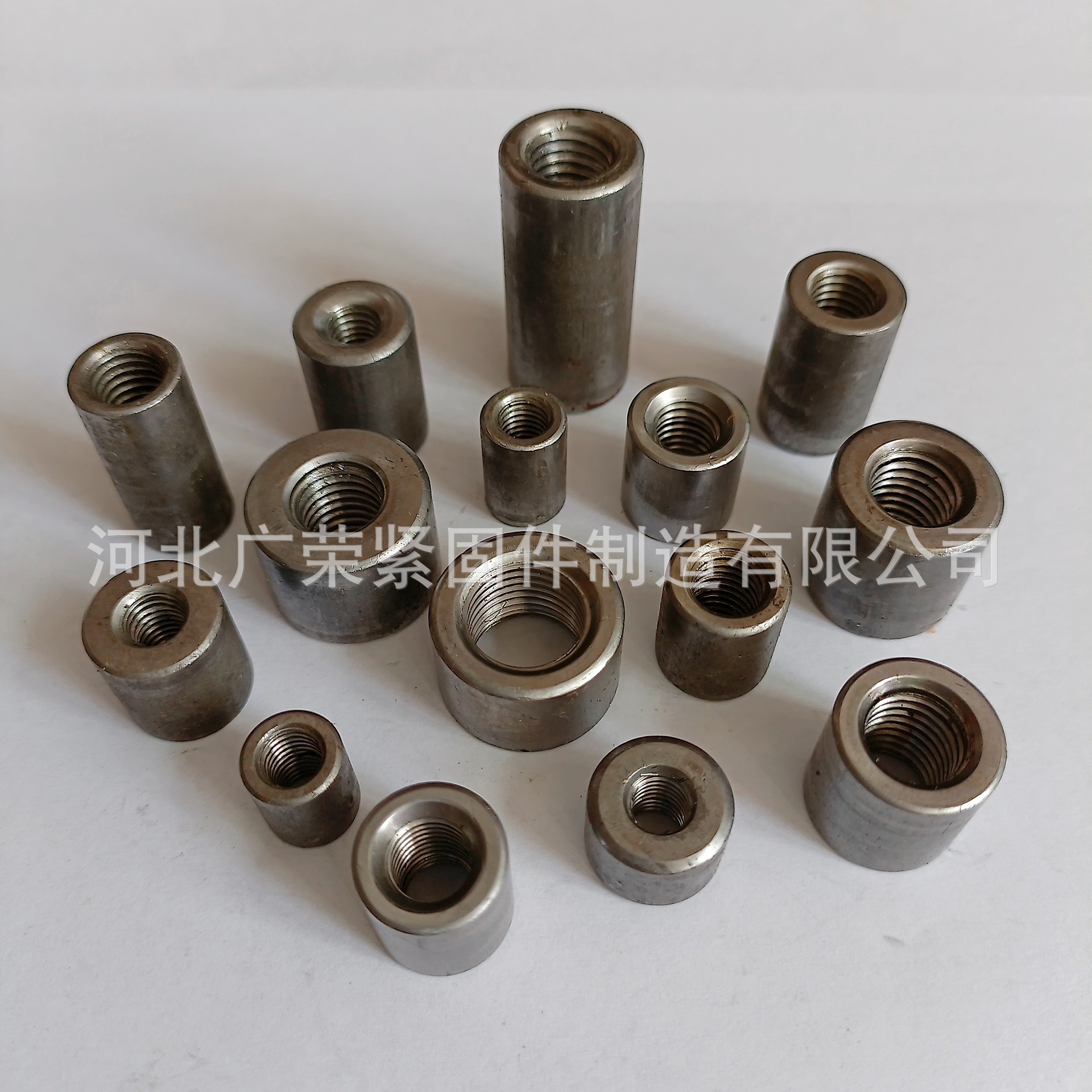 广荣现货冷镦圆柱螺母 M5M6M8焊接圆螺母 厂部定打特长异型圆螺母