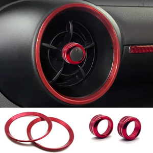 22-25 Subaru Brz Gr86 Kondisioner Vent Dekorasiyası, Düymə Halqası