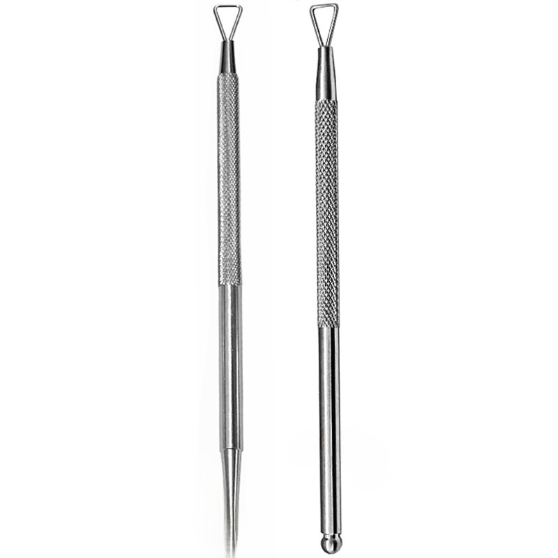 Big long triangular nail polish stainless steel for manicure