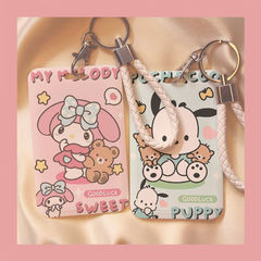 Melody Pacha dog meal card holder campus student card bus subway access card water card work ID protective cover
