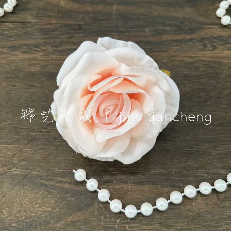 模擬カーリングローズヘッド結婚式の装飾フラワーボールフラワーウォールアレンジメント頭飾り diy 材料卸売|undefined