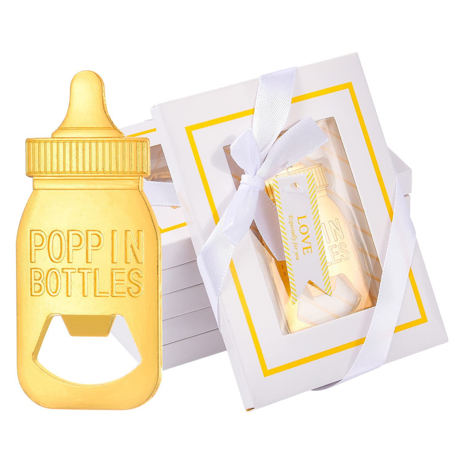Fashion Cross-Border Hot Selling Creative Milk Bottle Opener Wedding Wedding Event Party Gifts Kitchen and Bar Supplies