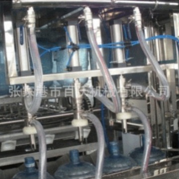 厂家供应SUS304不锈钢5加仑桶灌装生产线 整套全自动液体灌装机
