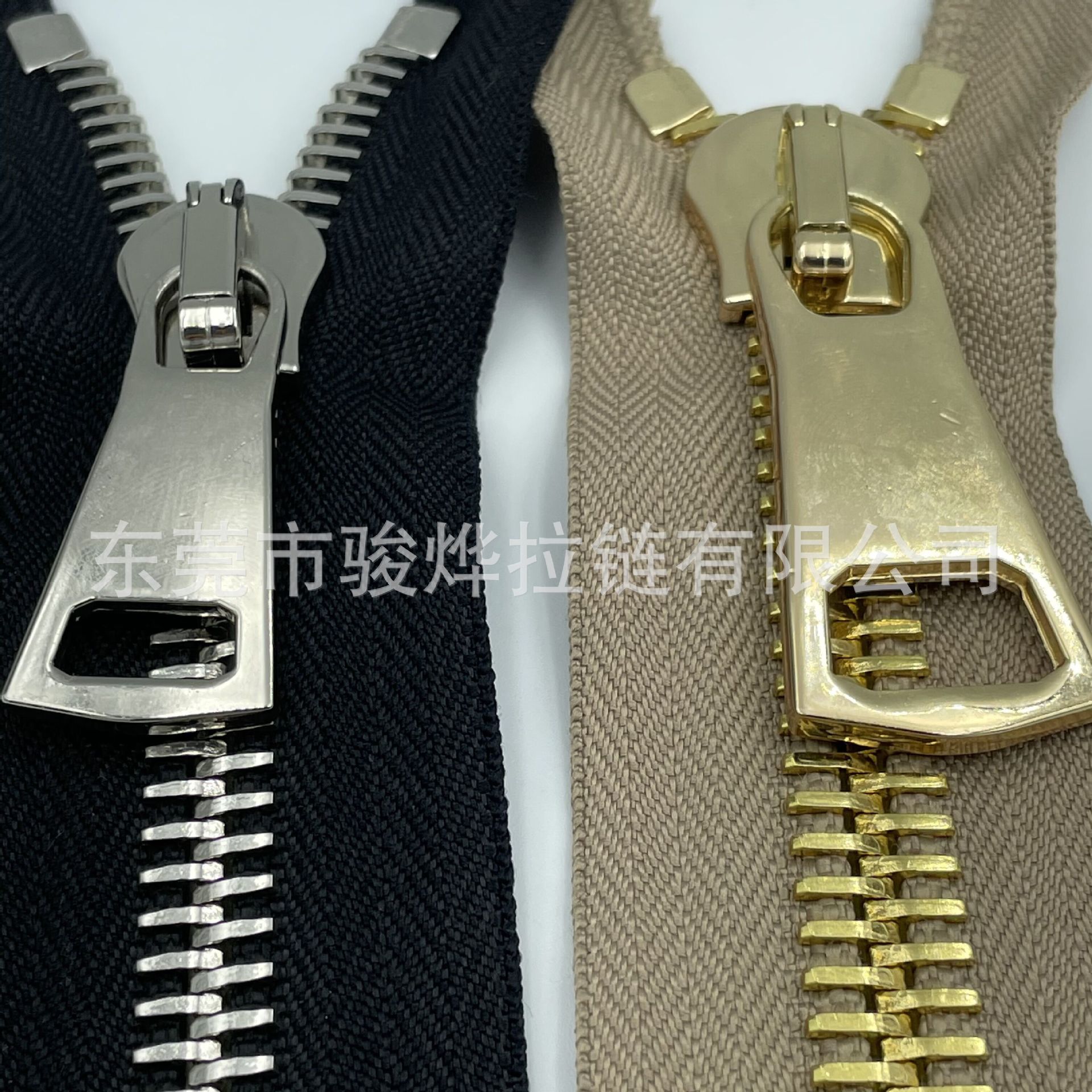 12#金属欧款拉链 12号金属银色拉链 12号铜拉链