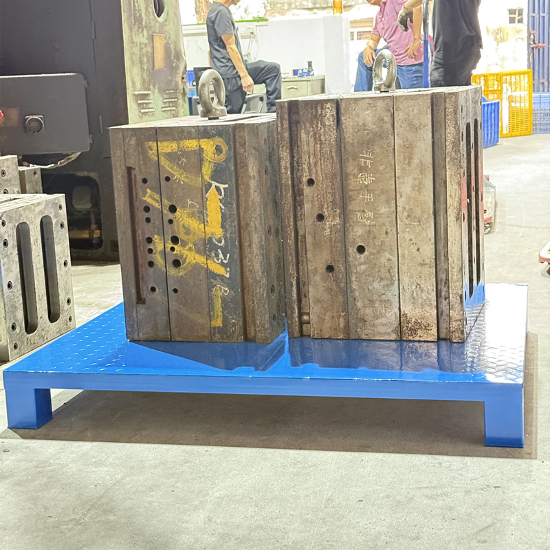 模具专用卡板重型栈板铁托盘超强承重5吨重型货物摆放托盘模房用