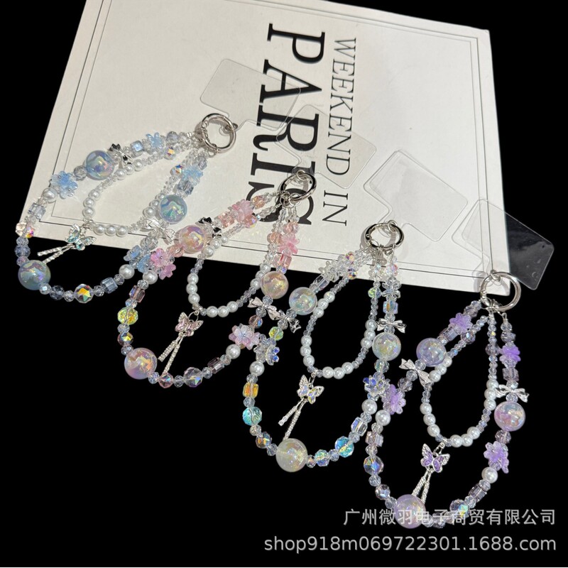 [Designer Edition] Prism Crystal Phone Chain Phone Pendant for Women, Exquisite and High-End Creative Phone Accessory