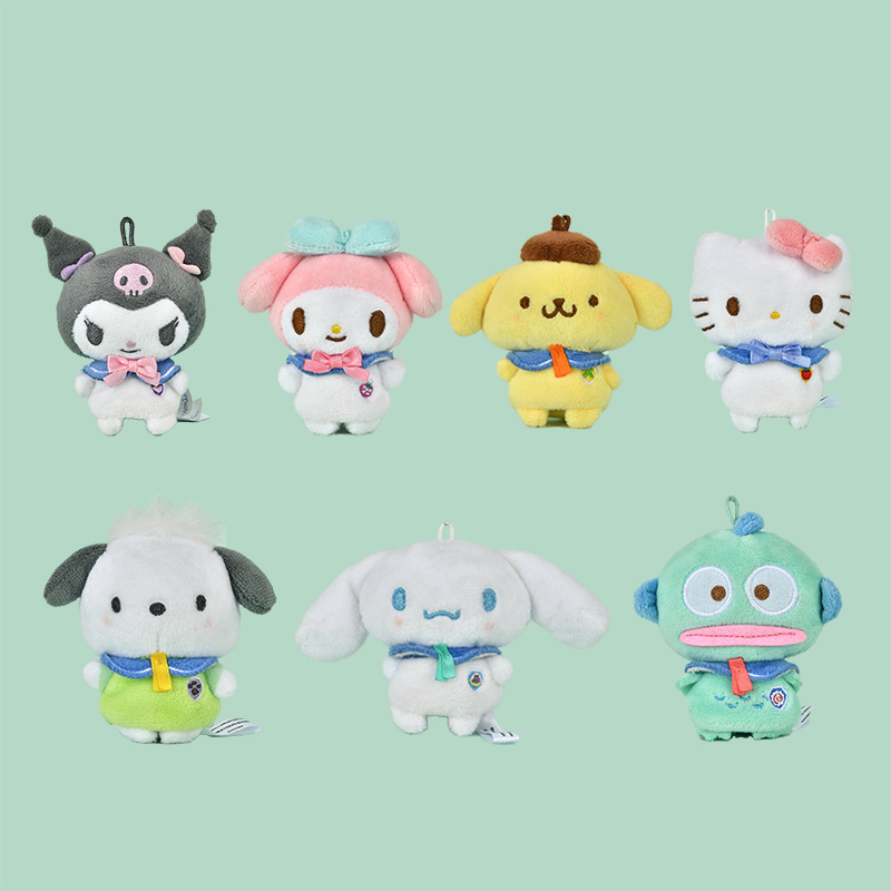 现货  三丽鸥kitty人物手指玩偶可爱五指偶挂件