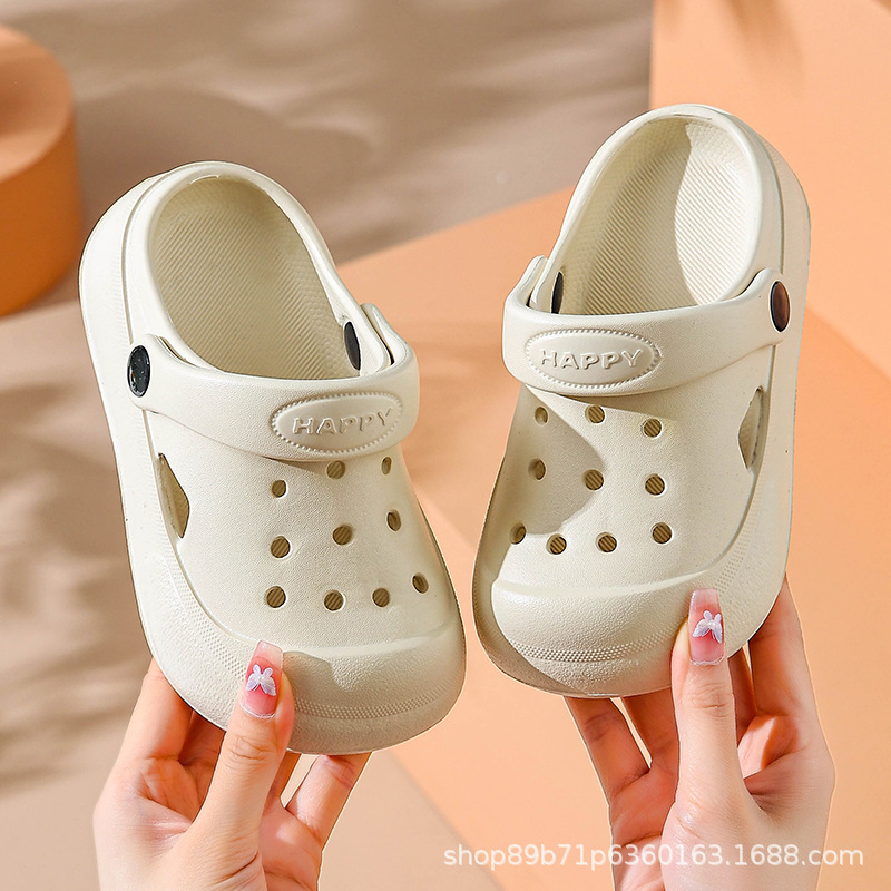 Eva Kidsren's Clogs for Boys and Girls, Non-Slip Bathing Sandals, Baby Toe-Toe Shoes for Small and Medium-Sized Kidsren, Breathable and Comfortable