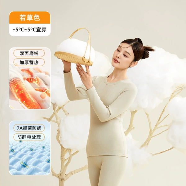 Round neck suit for women-Wakakusa-2001