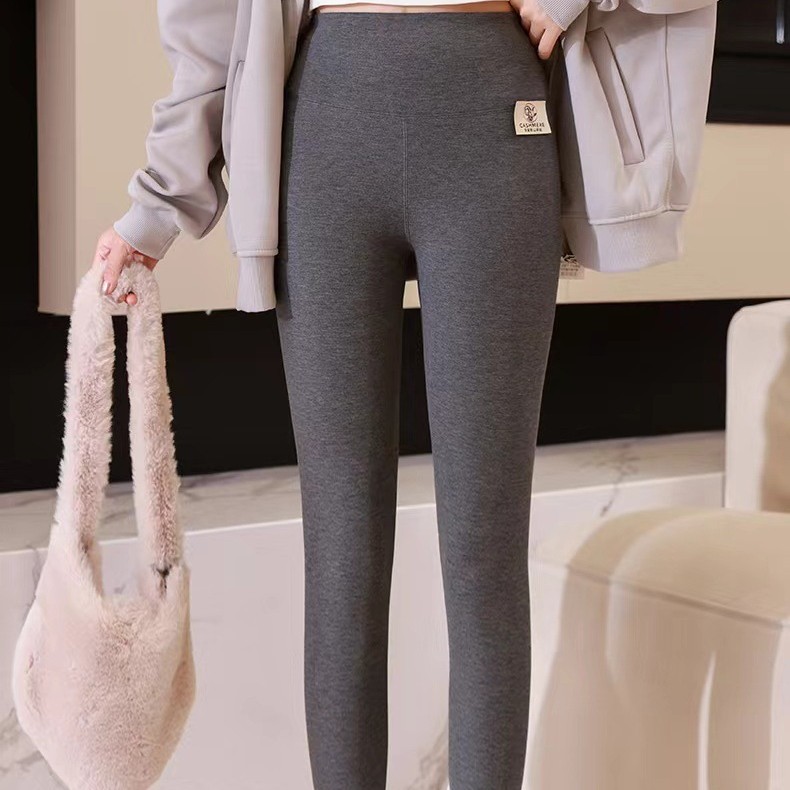 300g nuevo producto Tensei Lesser algodón Barbie pantalones cachemira engrosamiento calor regenerativo cintura compuesta leggings