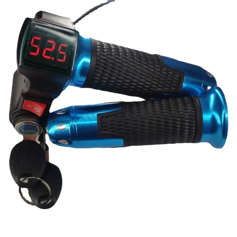 Красный экран переключатель блокировки рисового зерна электромобиль поворотная ручка Аксессуары для электромобилей ручка управления скоростью ручка дроссельной заслонки