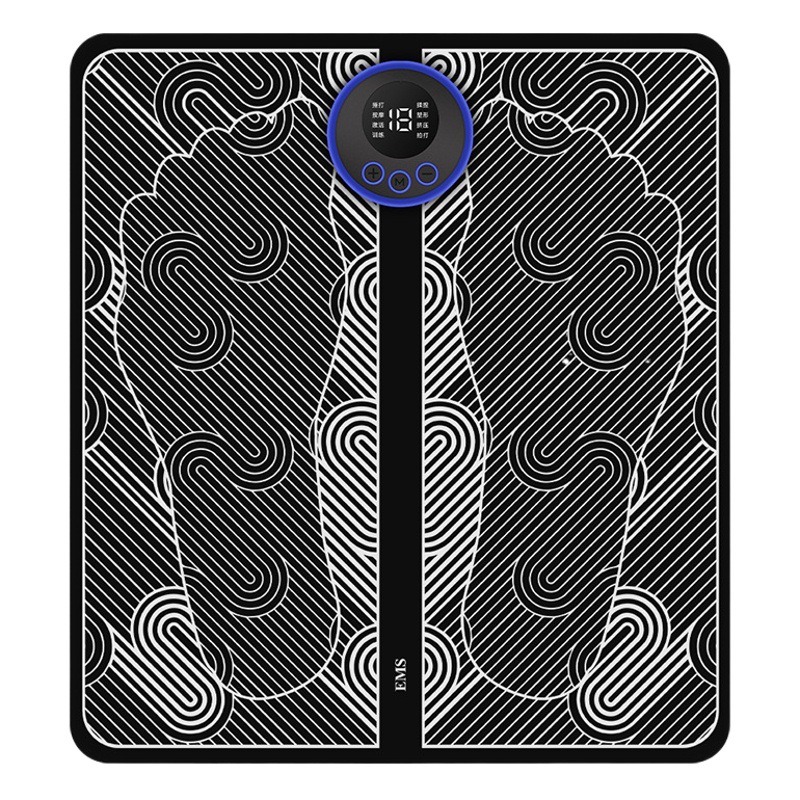 Masajeador de pies, almohadilla para pies para el hogar, dispositivo de terapia para pies, pulso para pies, meridianos, cuidado de la salud, control remoto, almohadilla de masaje para pies recargable