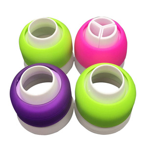 Torch Ball Converter Cream Russian Decorating Nozzle Converter Three-Color Three-Hole Single-Color Single-Hole Converter