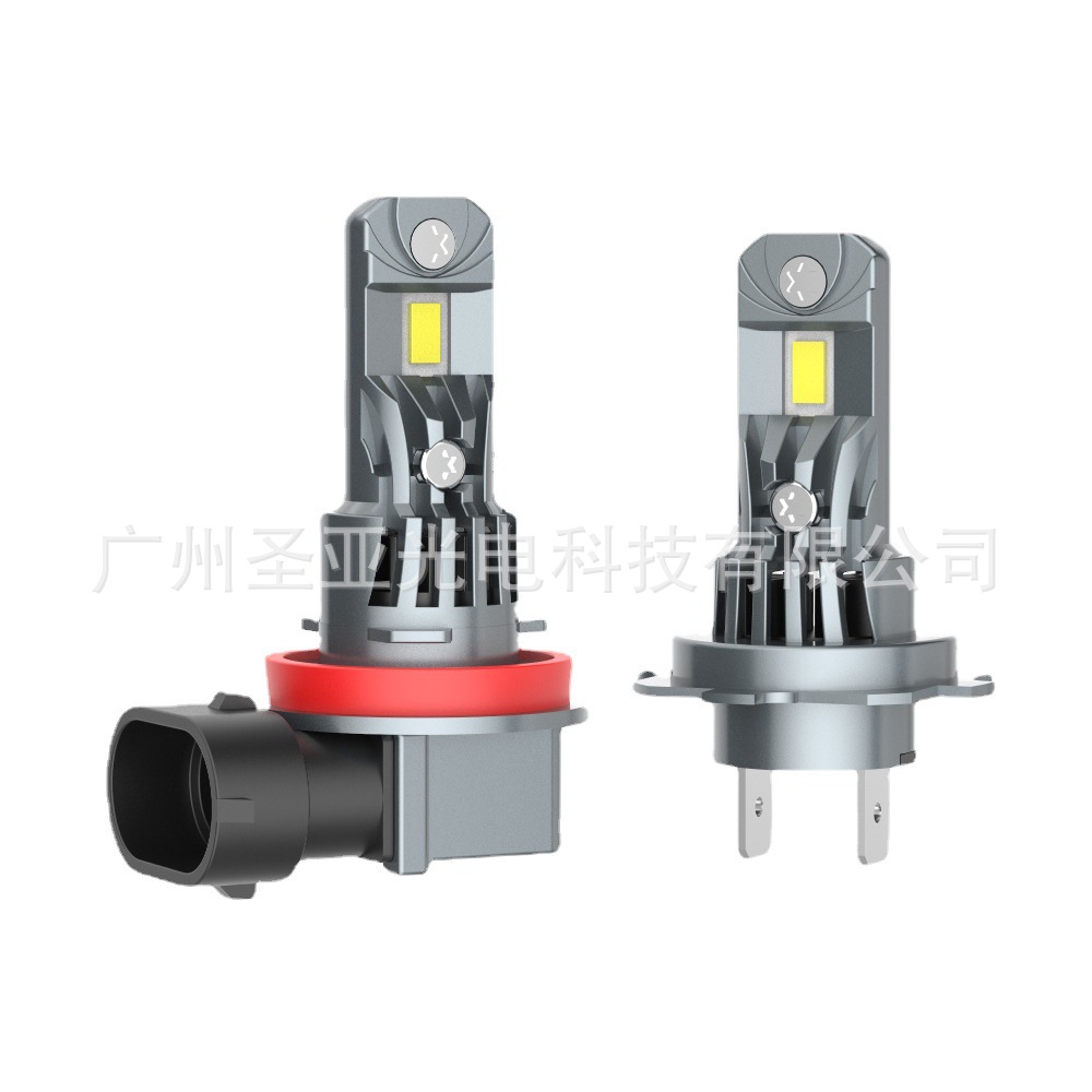 A51无损替换汽车led车灯直插式led大灯一体式车灯h7/h4/h11/9005