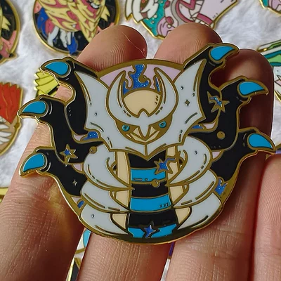 Monster Elf, Metal Backpack Yaxa sancaqları - a14-shining-giratina